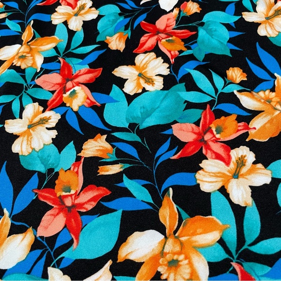 LuLaRoe 3X floral maxi skirt - Picture 6 of 6